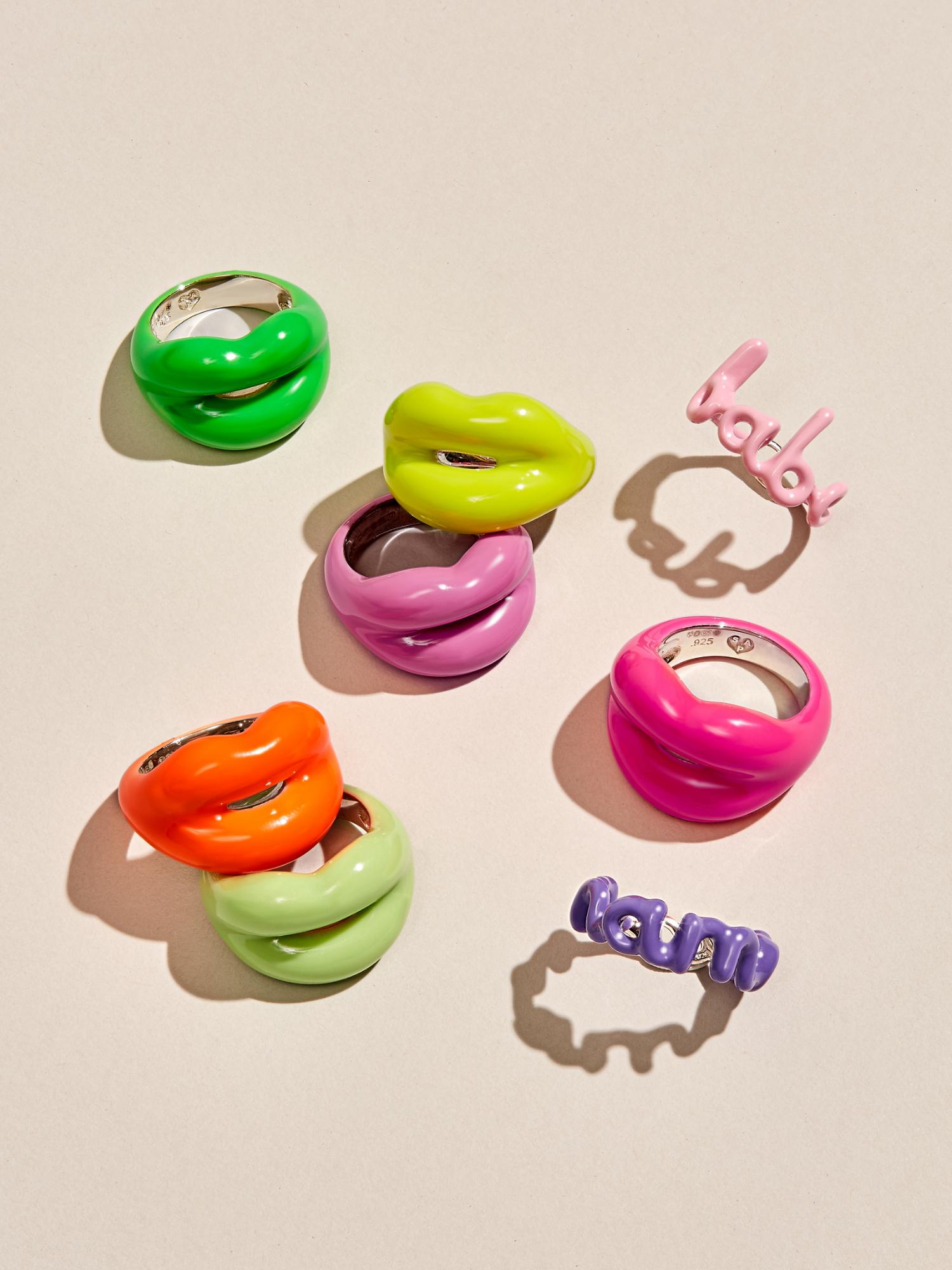 Hot lips ring sale