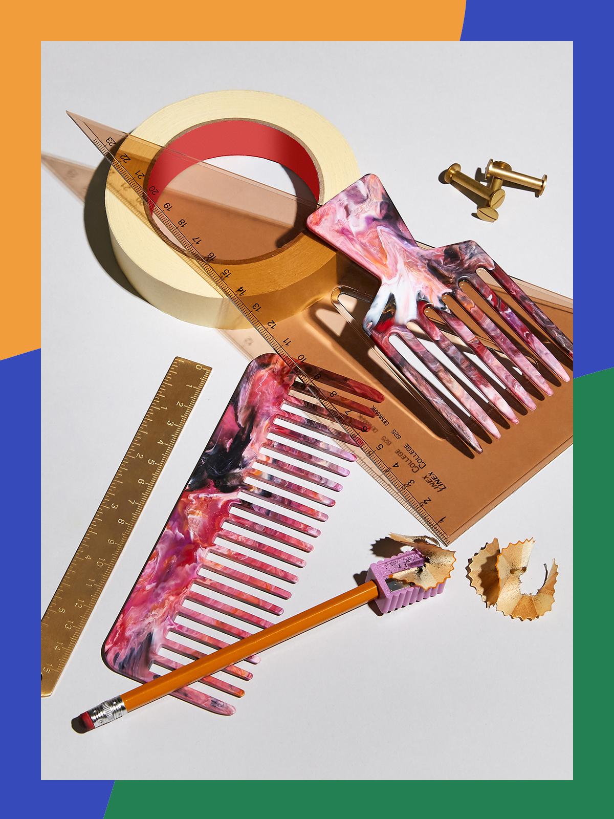 Re=Comb recycled hair combs