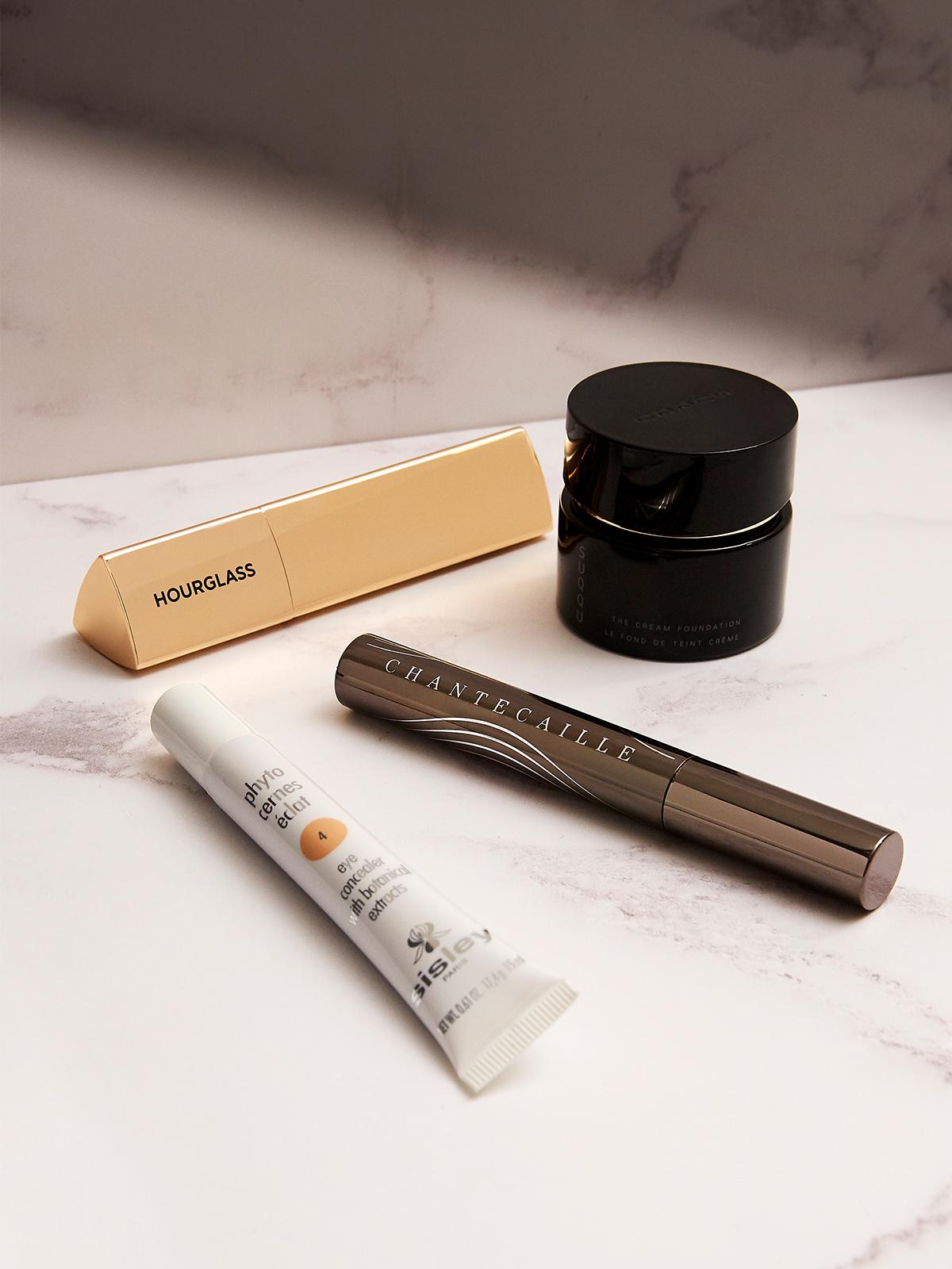 Selection of luxury makeup products