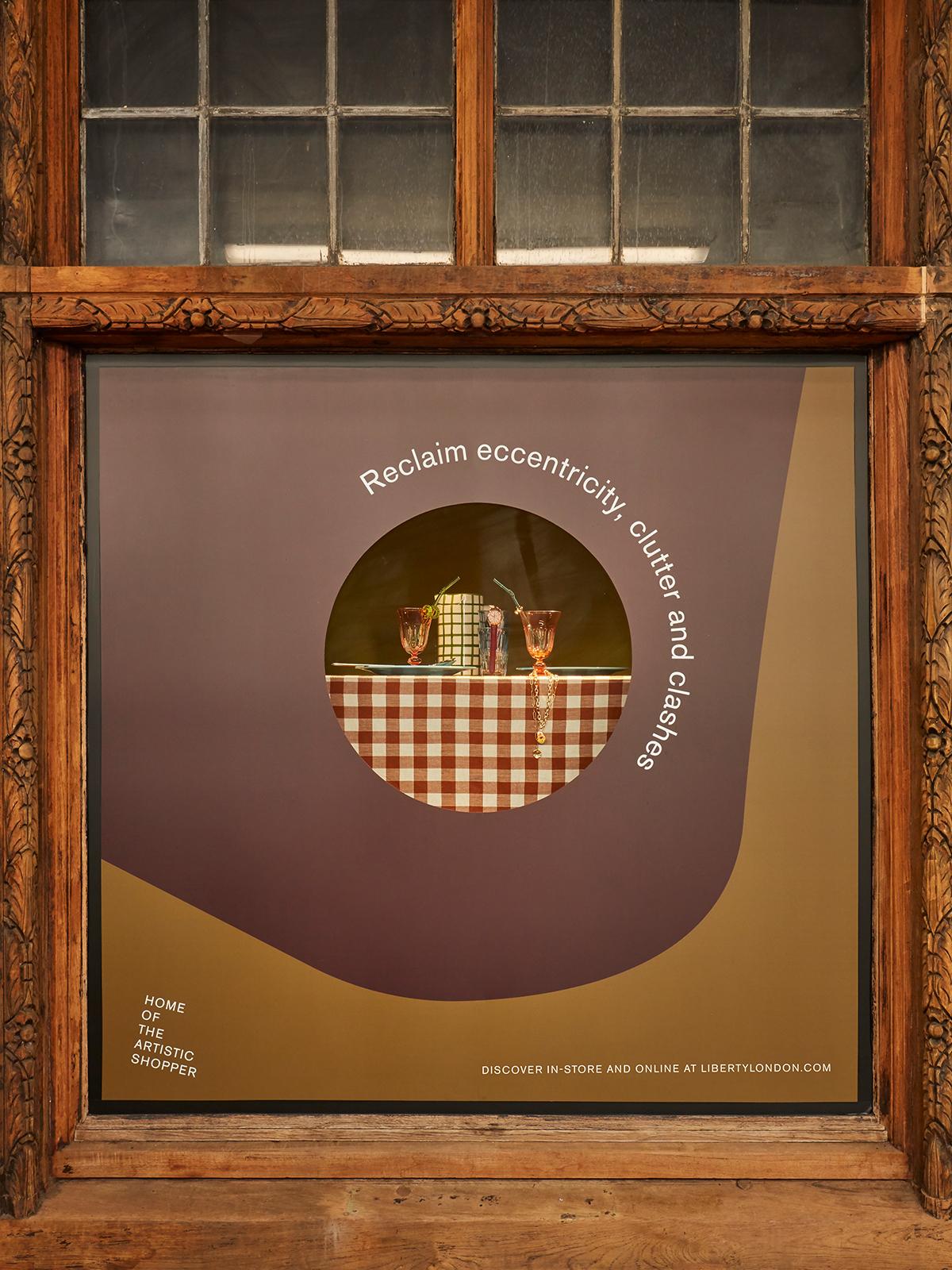 home of the artistic shopper windows at liberty