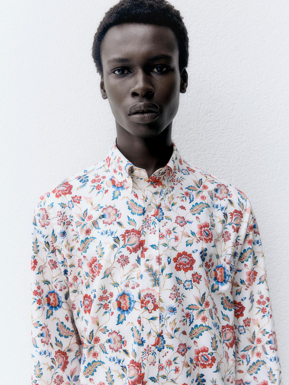 mens liberty print shirts