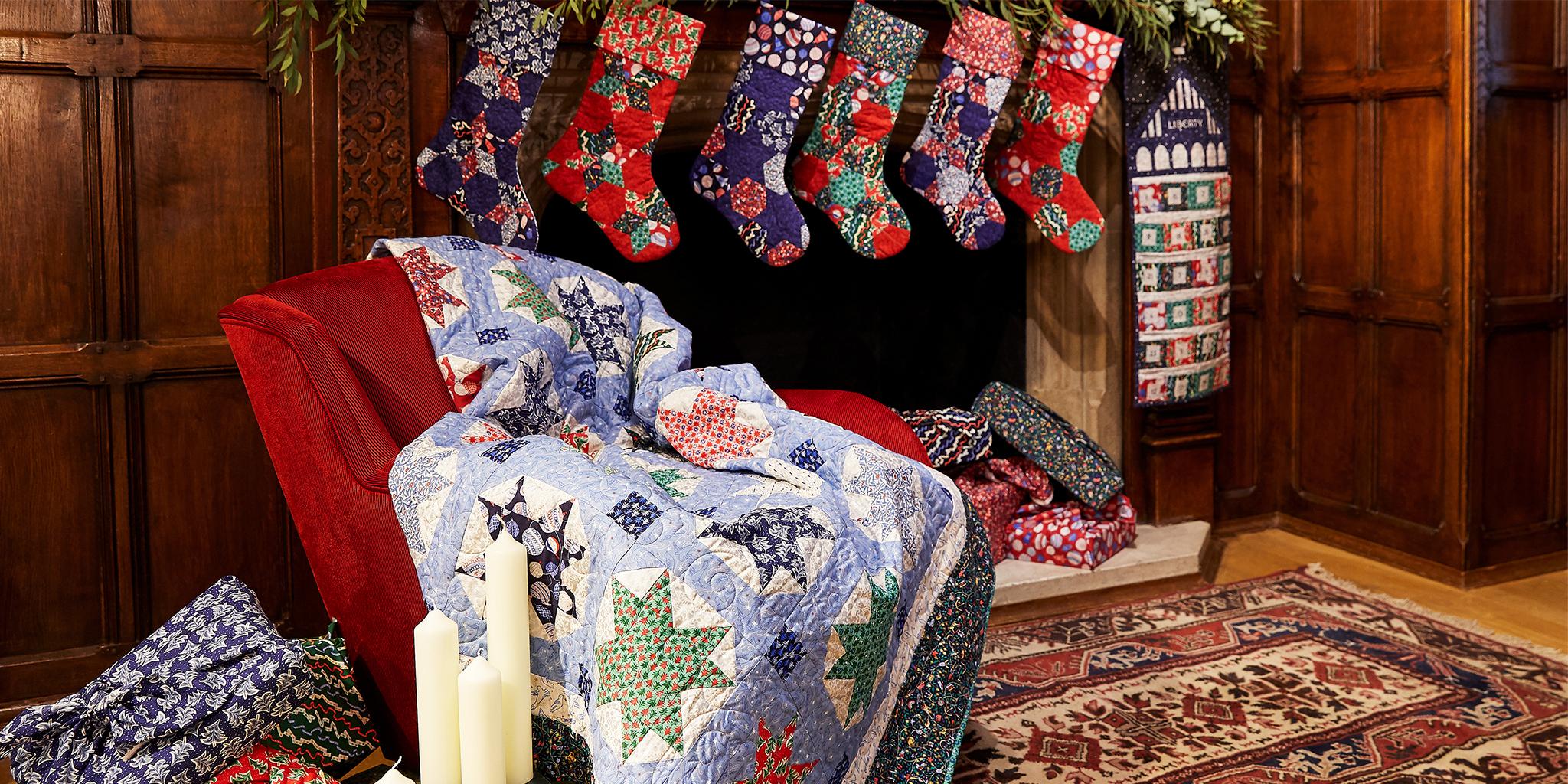 liberty craft club christmas quilting how to