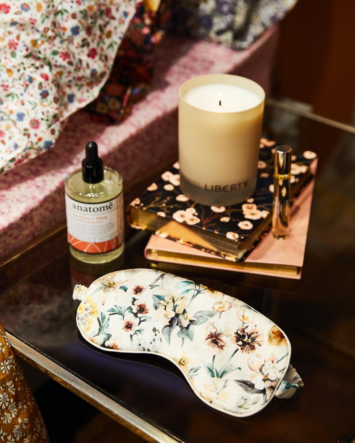 Selection of bedside sleep essentials