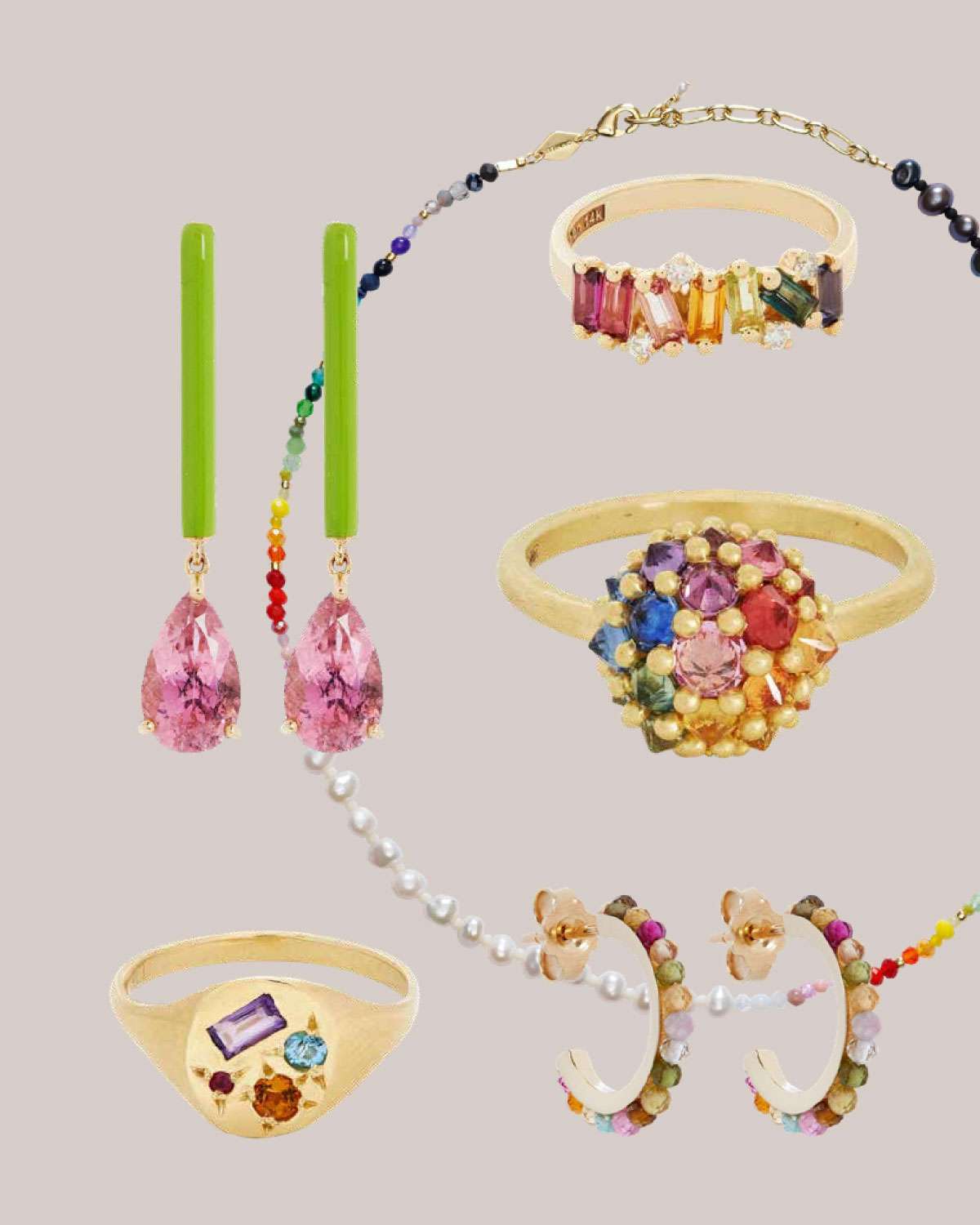The Mood-Boosting Power of Colourful Jewellery