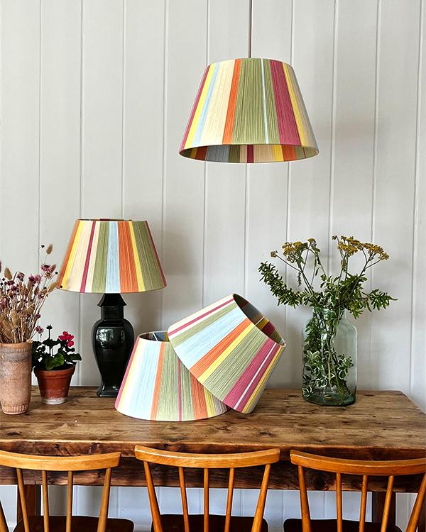 Dining table best sale lamp shades