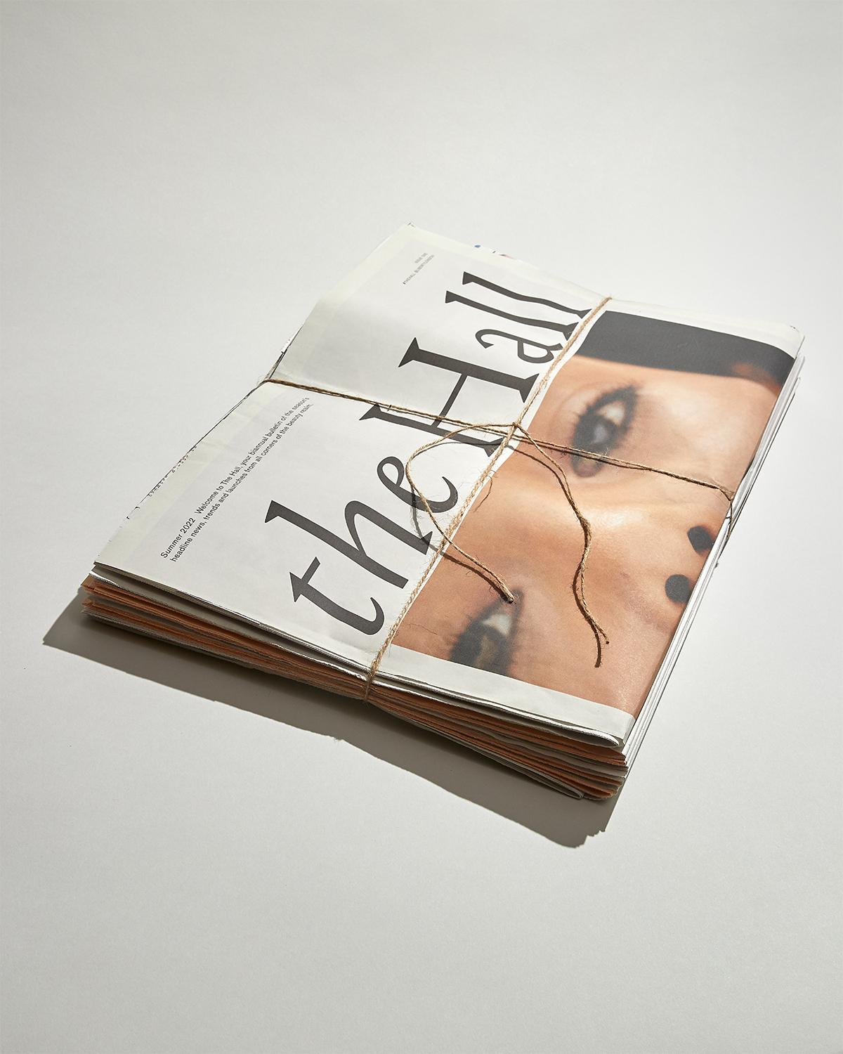The Hall, Liberty's new beauty newspaper
