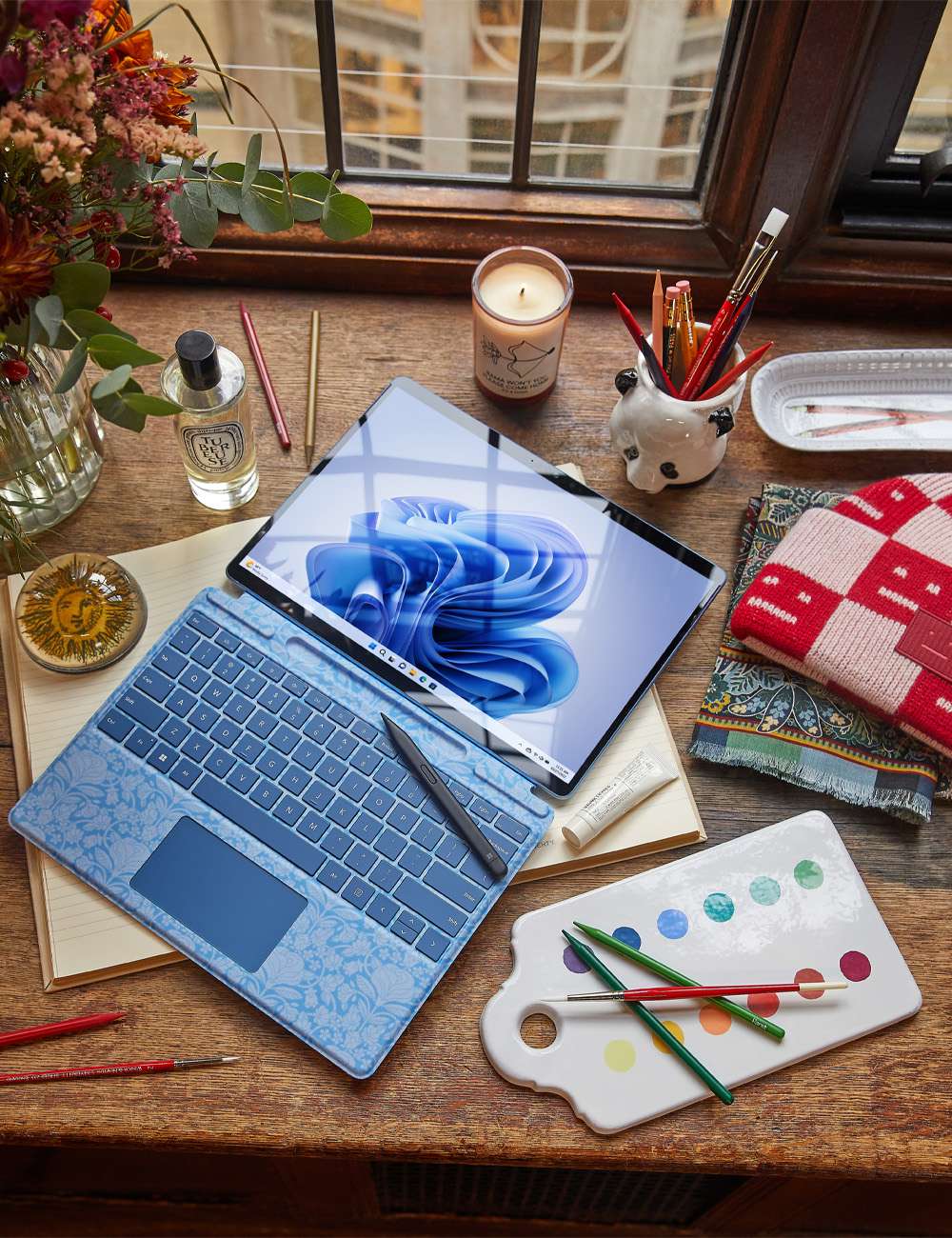Dress Your Desk with Microsoft Surface x Liberty