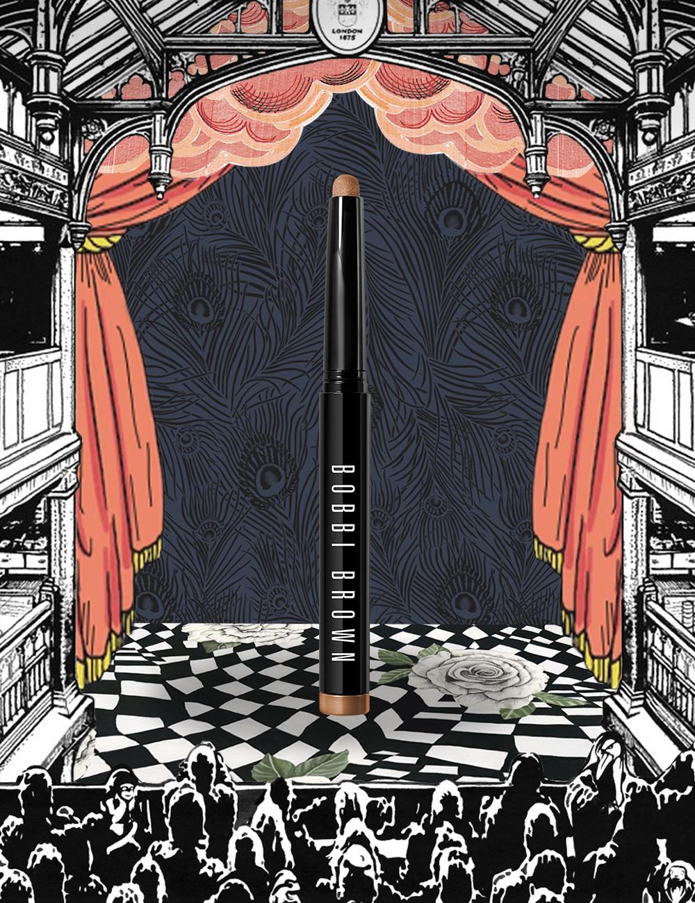 Bobbi Brown’s Cream Shadow Stick in Golden Bronze in the Liberty Beauty Hall of Fame