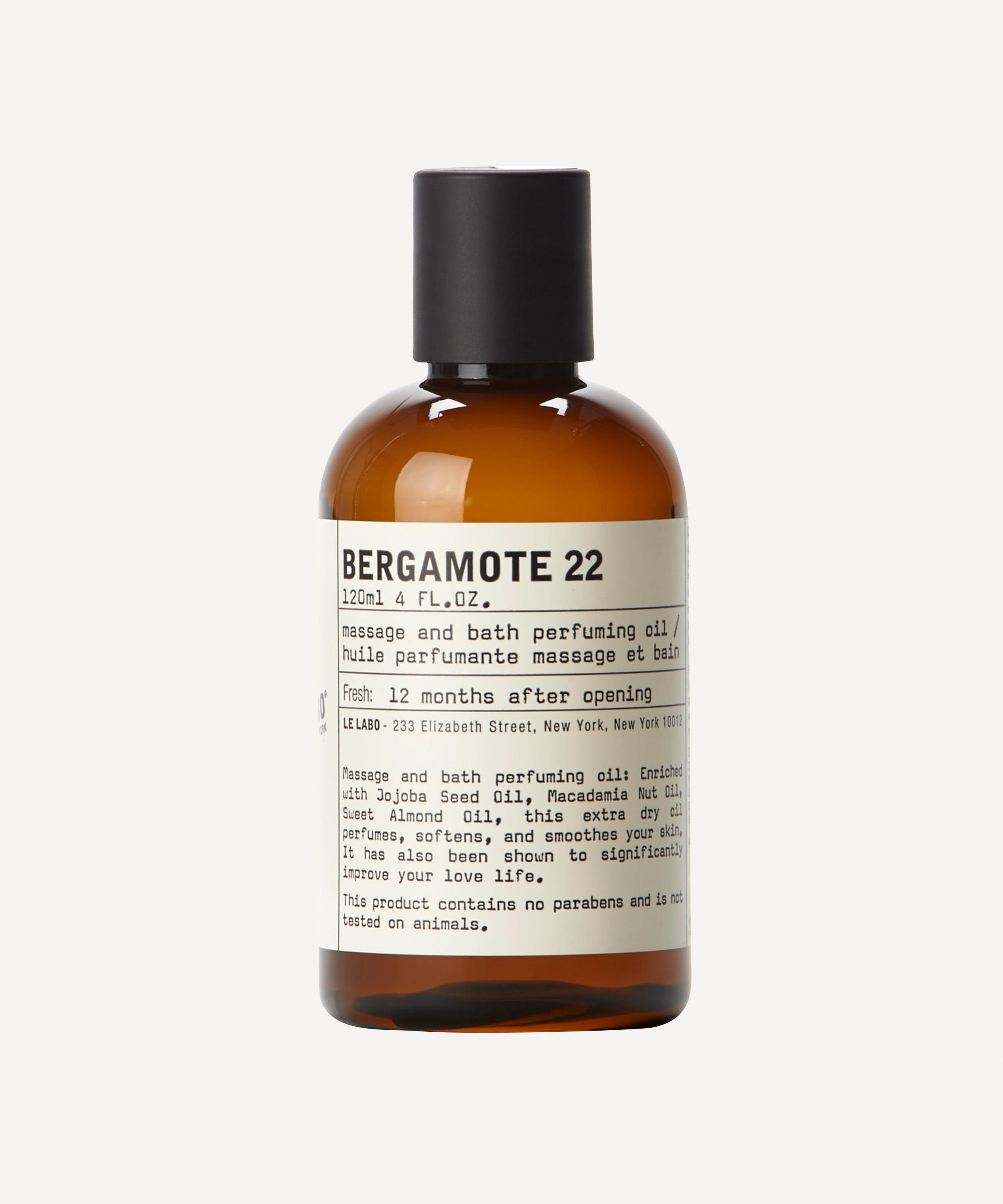 Le Labo - Bergamote 22 Bath and Body Oil 120ml image number 0