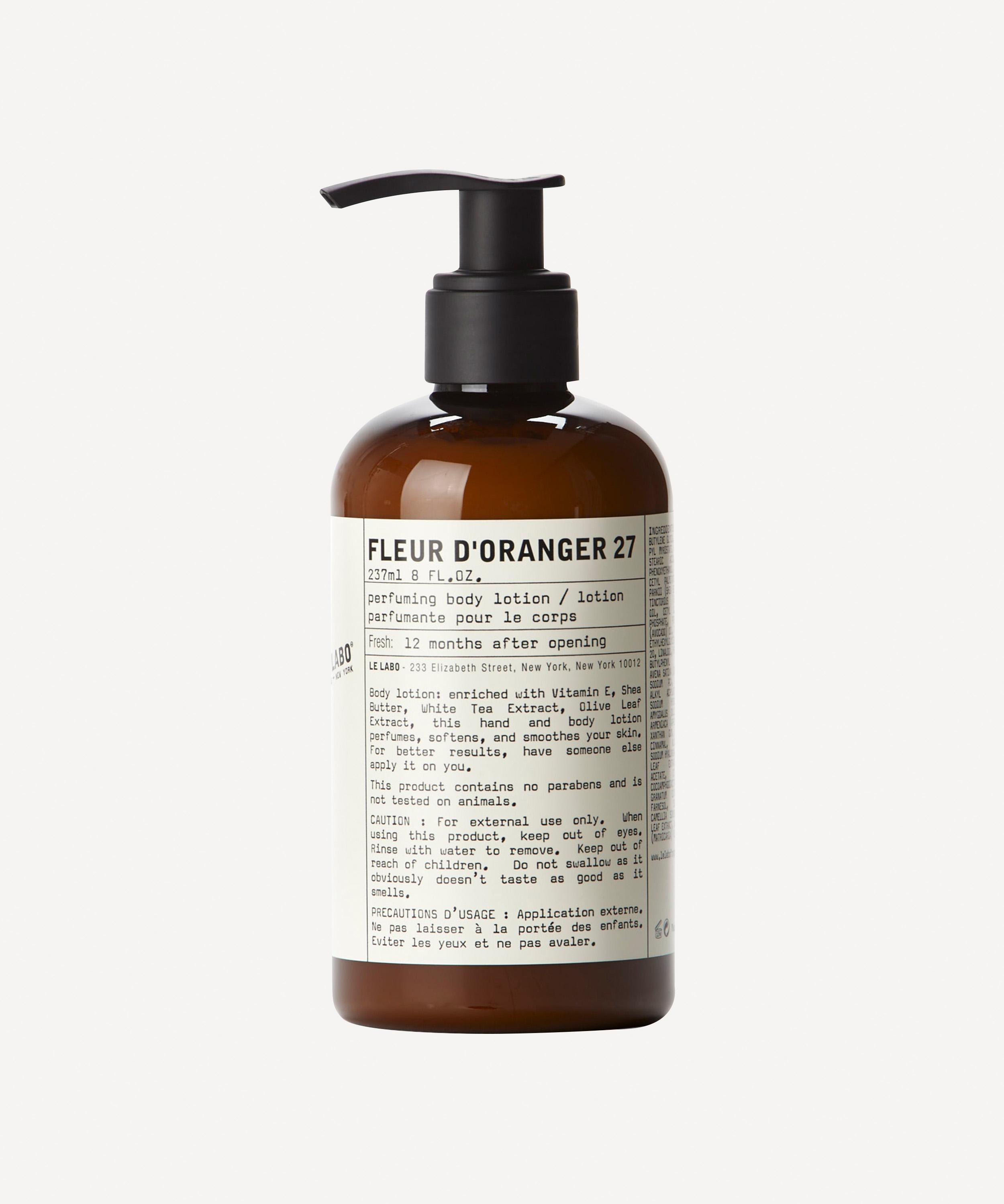 Le Labo - Fleur d'Oranger 27 Body Lotion 237ml image number 0