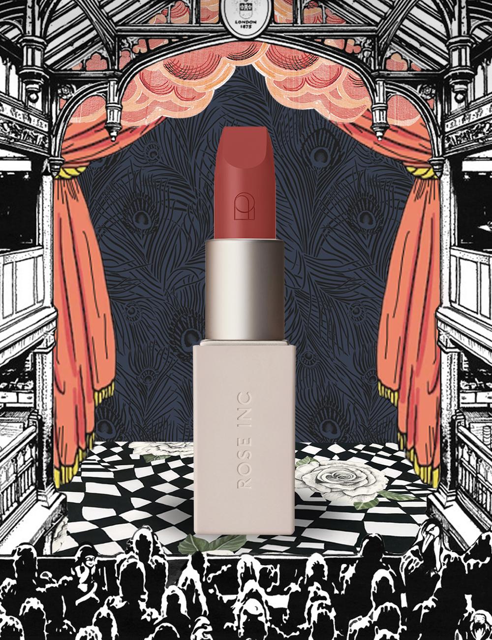 Rose Inc's Satin Lip Colour in Persuasive in Liberty's Beauty Hall of Fame
