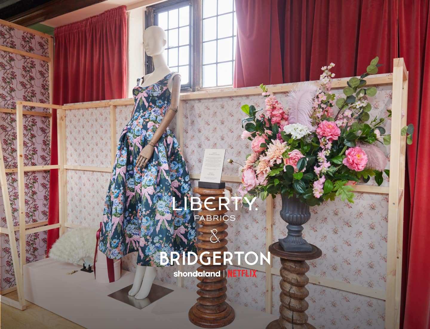 The Liberty Fabrics & Bridgerton Collaboration Has Landed Liberty
