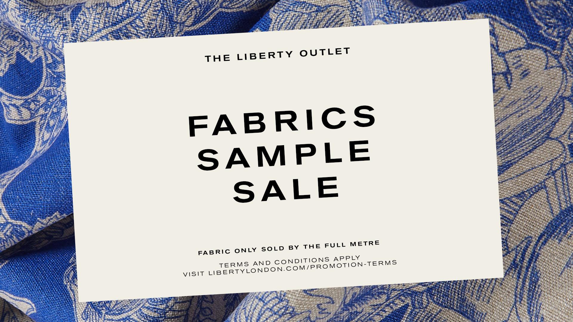 THE LIBERTY OUTLET: Fabric Sample Sale event at Liberty | Liberty