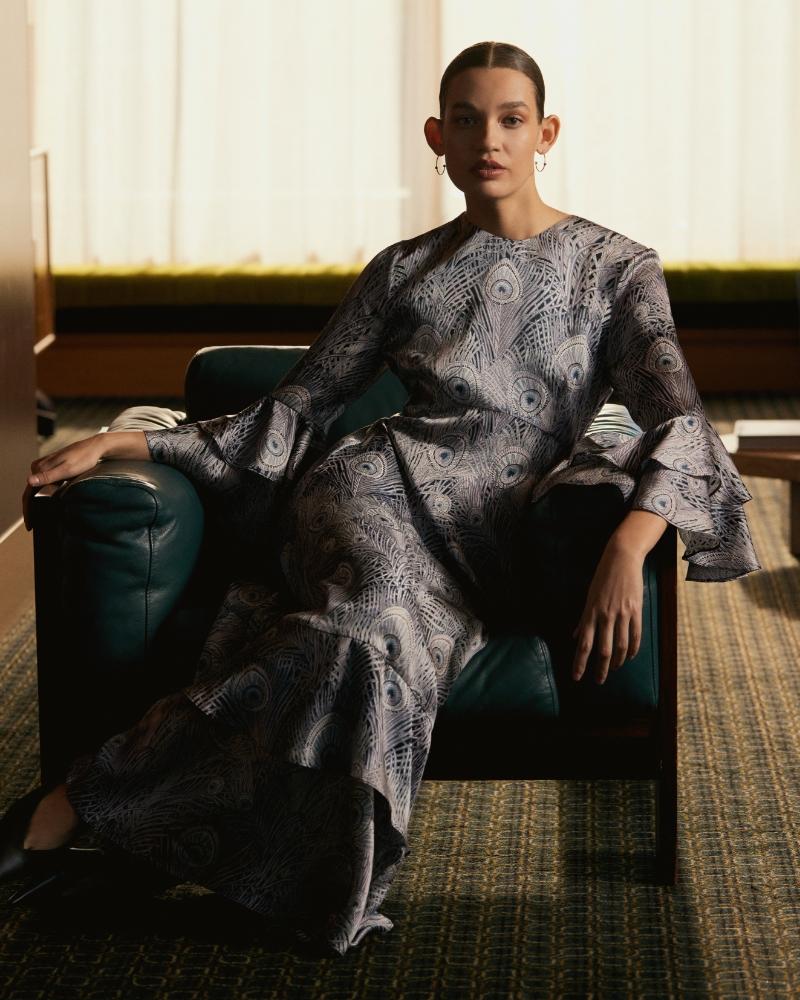 Liberty Explains How to Wear a Dress in Winter