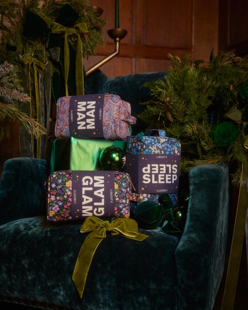 A Selection of the Liberty Beauty Kits available for Christmas 2024