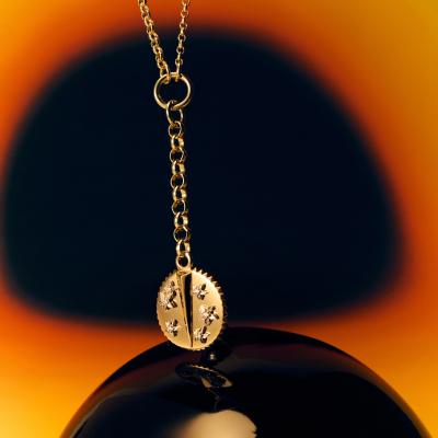 Alex Monroe Silver Baby Bee Necklace Liberty