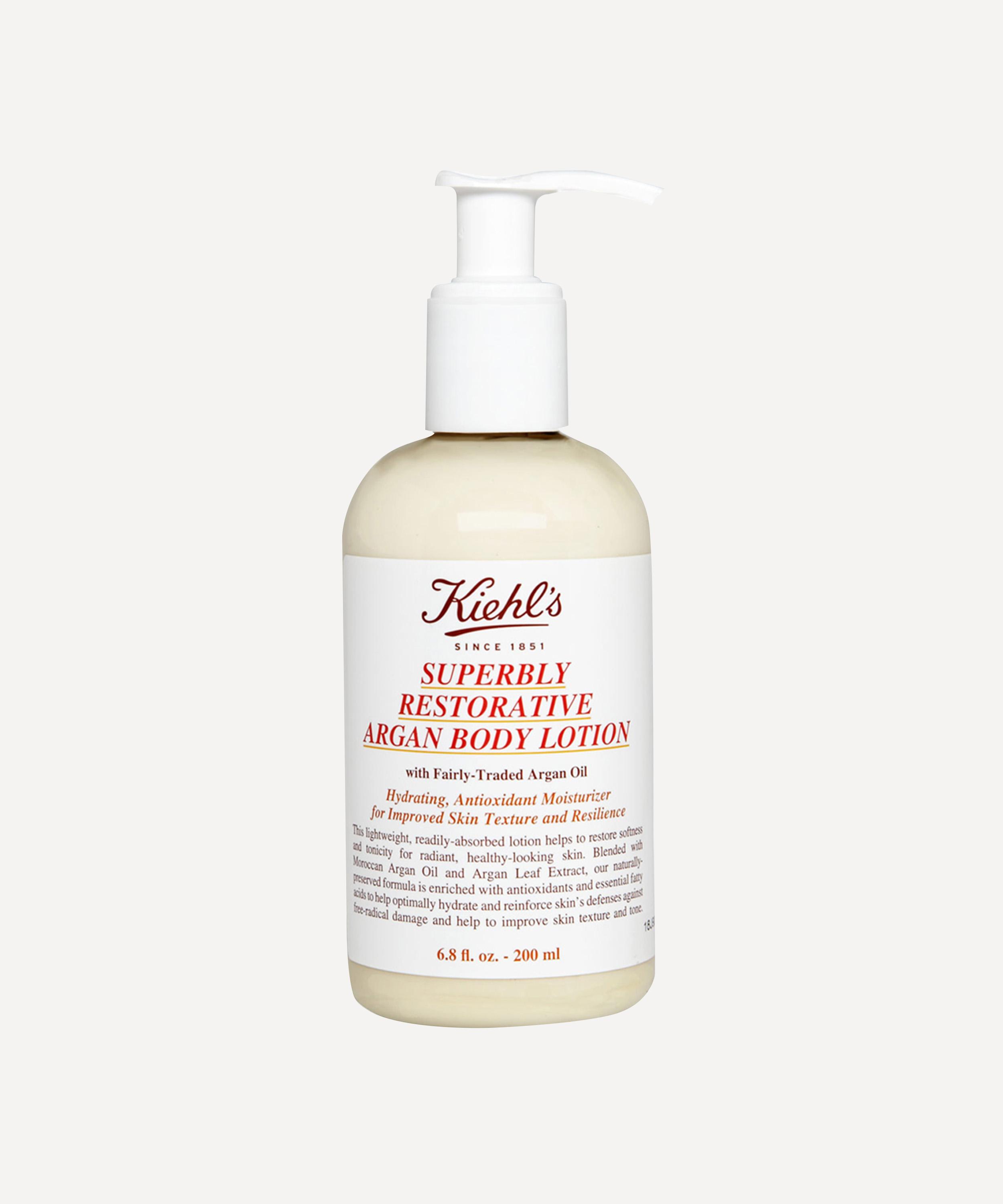 Kiehl's Superbly Restorative Argan Body Lotion 200ml Liberty