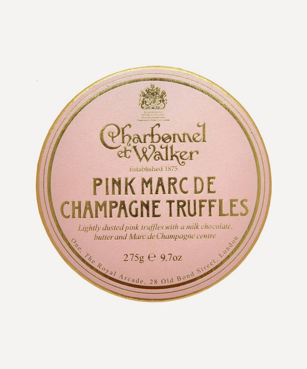 Charbonnel et Walker - Pink Marc de Champagne Truffles 275g