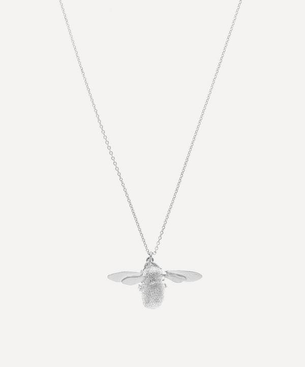 Alex Monroe - Silver Bumblebee Necklace image number 0