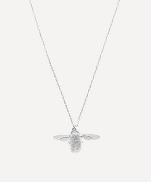 Alex Monroe - Silver Bumblebee Necklace image number 0