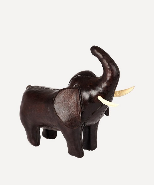 Omersa - Miniature Leather Elephant