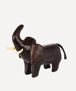 Omersa - Miniature Leather Elephant image number 1