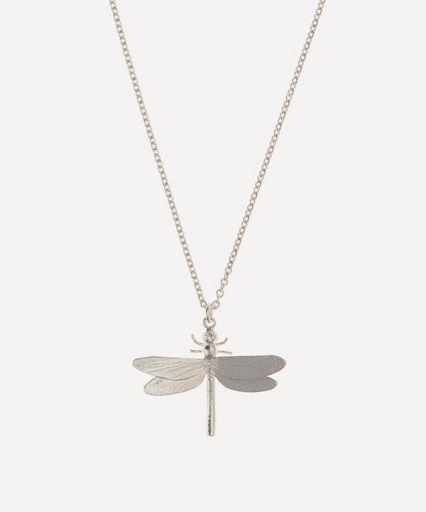 Alex Monroe - Silver Dragonfly Pendant Necklace image number 0