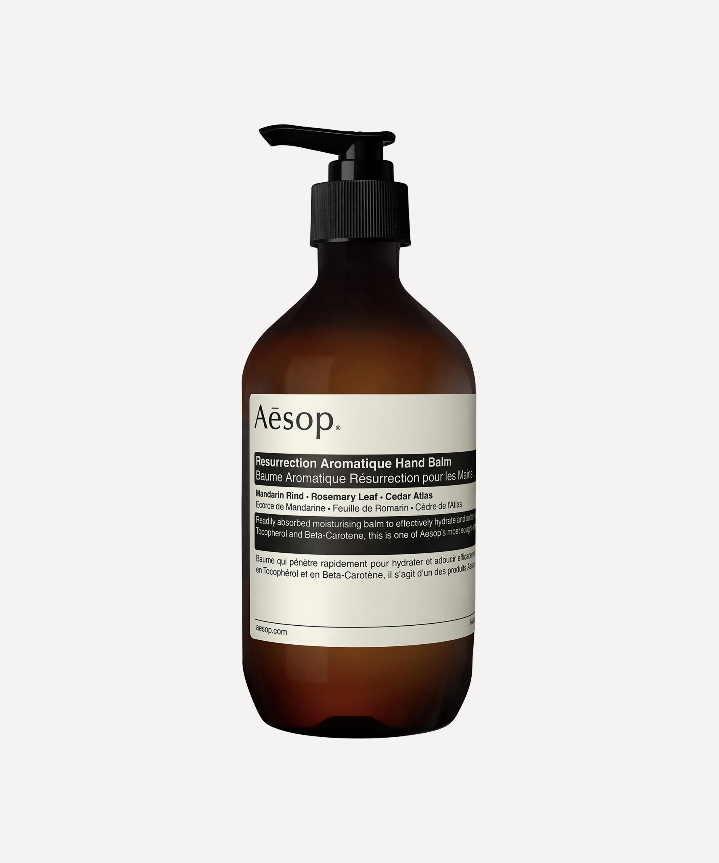 Aesop Resurrection Aromatique Hand Balm 500ml | Liberty