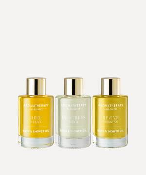 Essential Bath and Shower Oils Set of Three