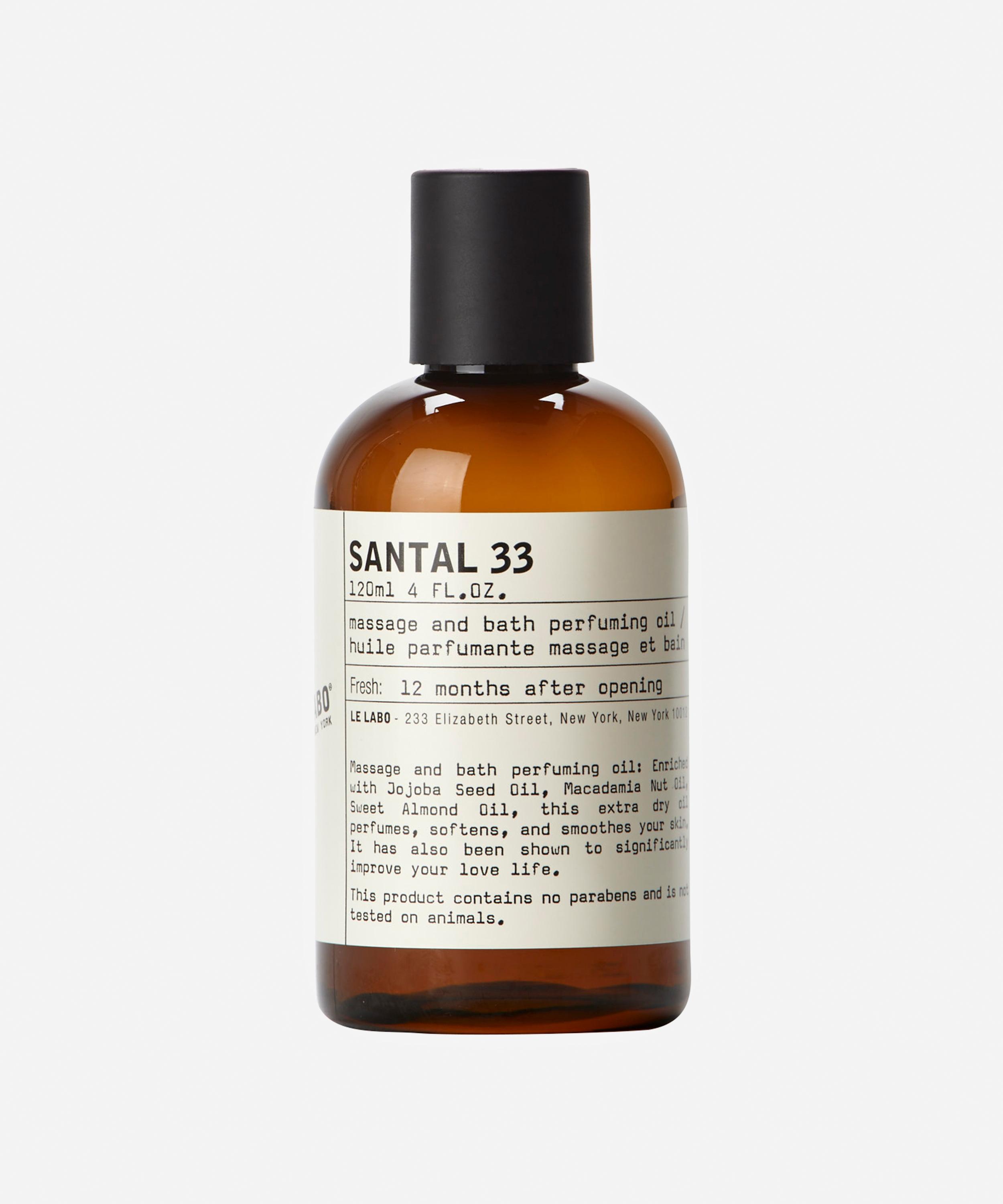 Le Labo Santal 33 Bath and Body Oil 120ml Liberty