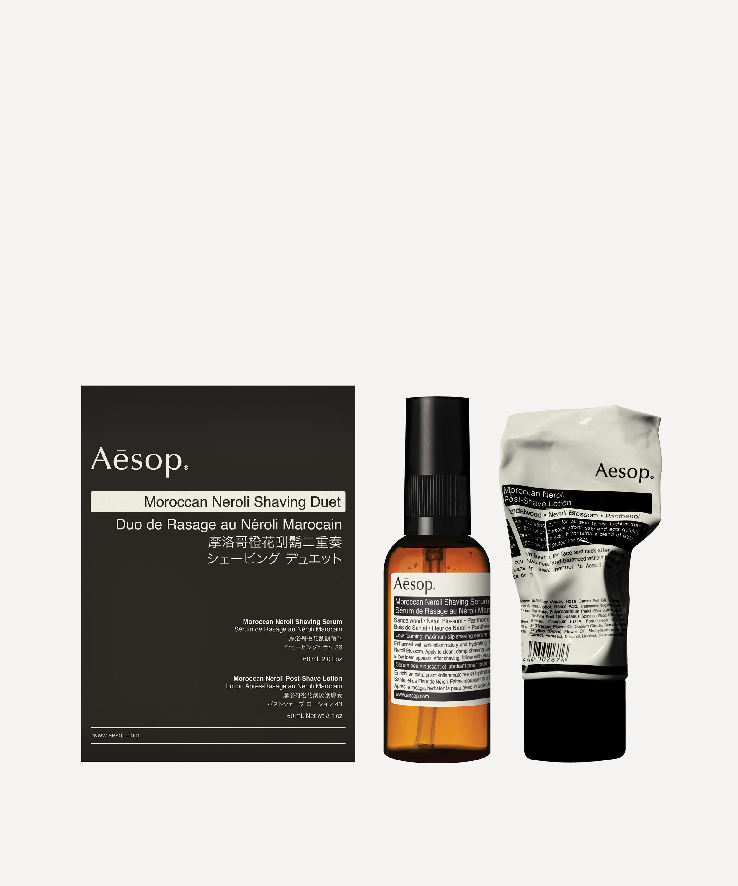 Huddle kalv Problemer Aesop Moroccan Neroli Shaving Duet | Liberty