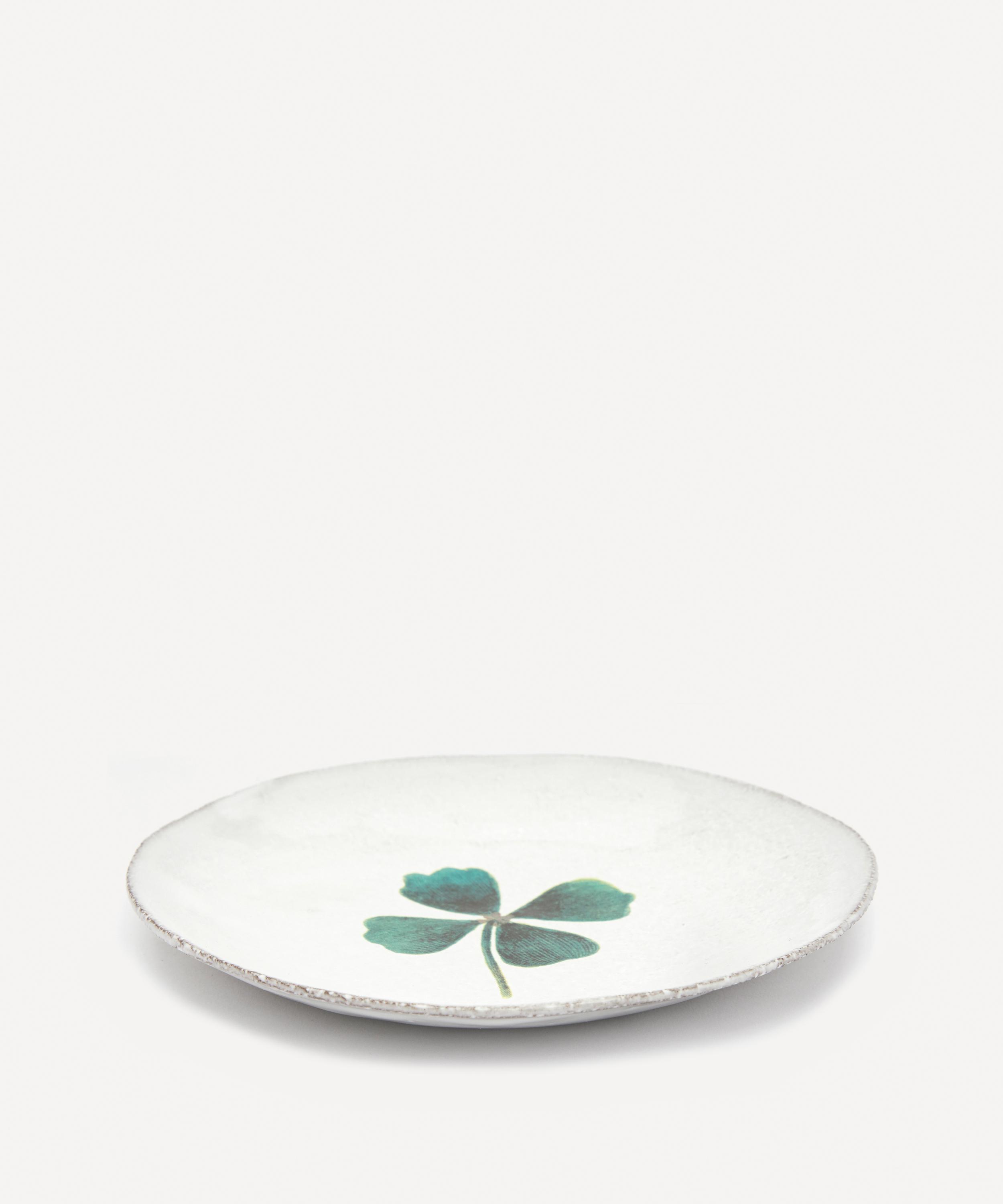 Astier de Villatte - Four-Leaf Clover Saucer image number 1