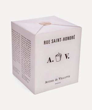 Astier de Villatte - Rue Saint-Honoré Glass Scented Candle 260g image number 4