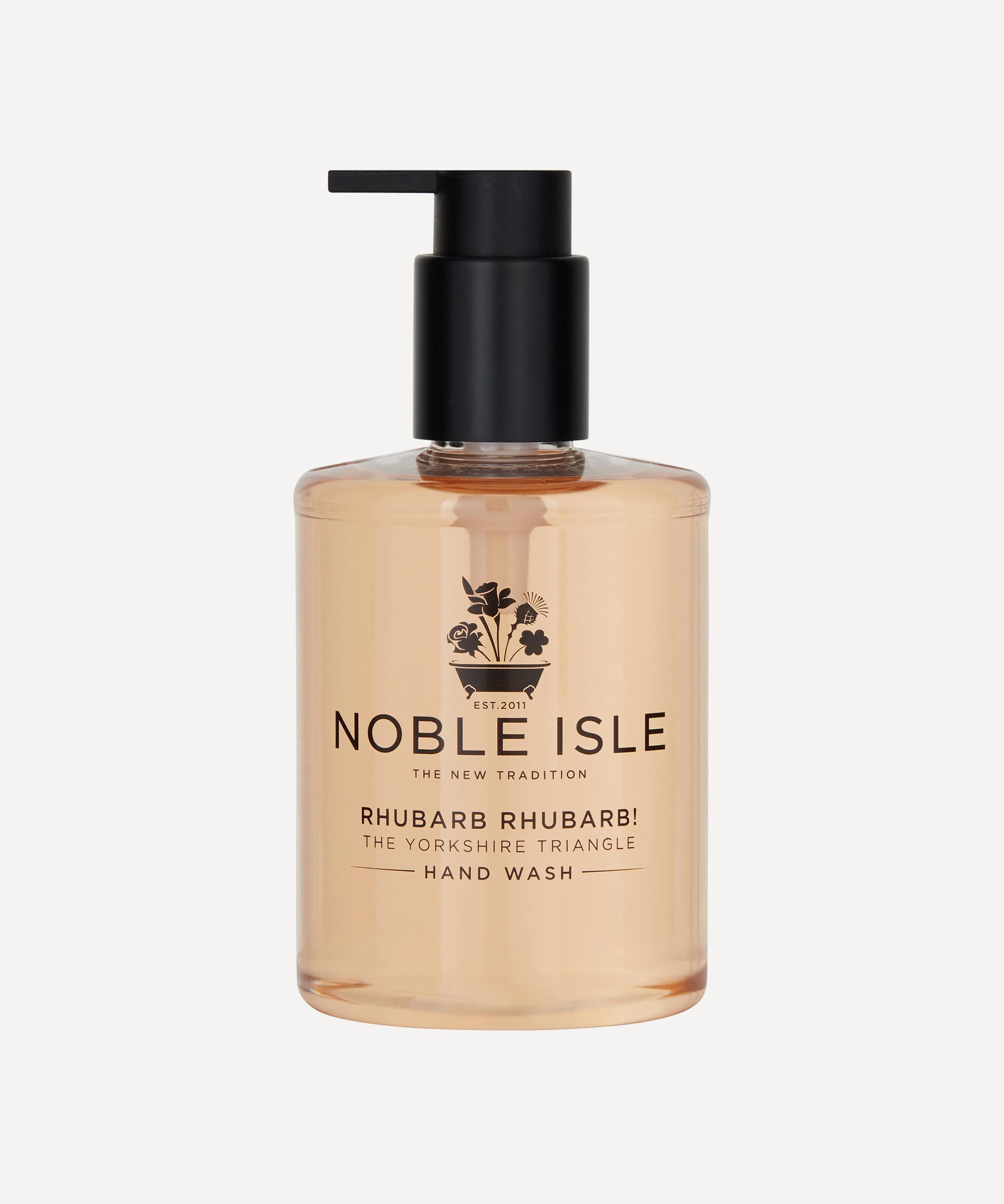 Noble Isle - Rhubarb Rhubarb! The Yorkshire Triangle Hand Wash 250ml image number 0