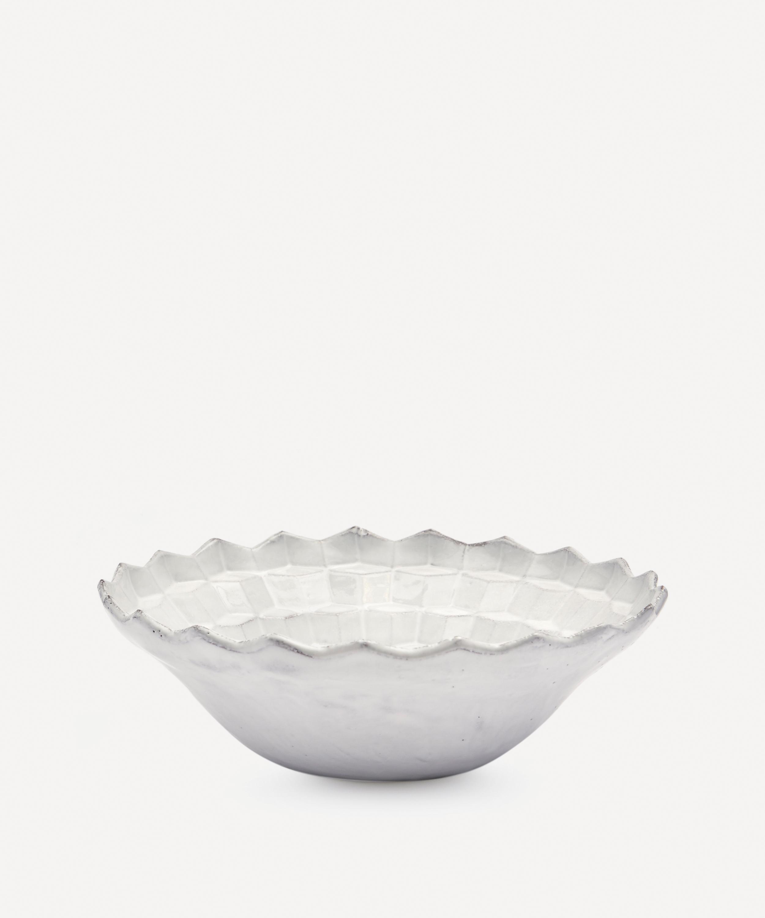 Astier de Villatte - Cube Round Salad Bowl image number 1