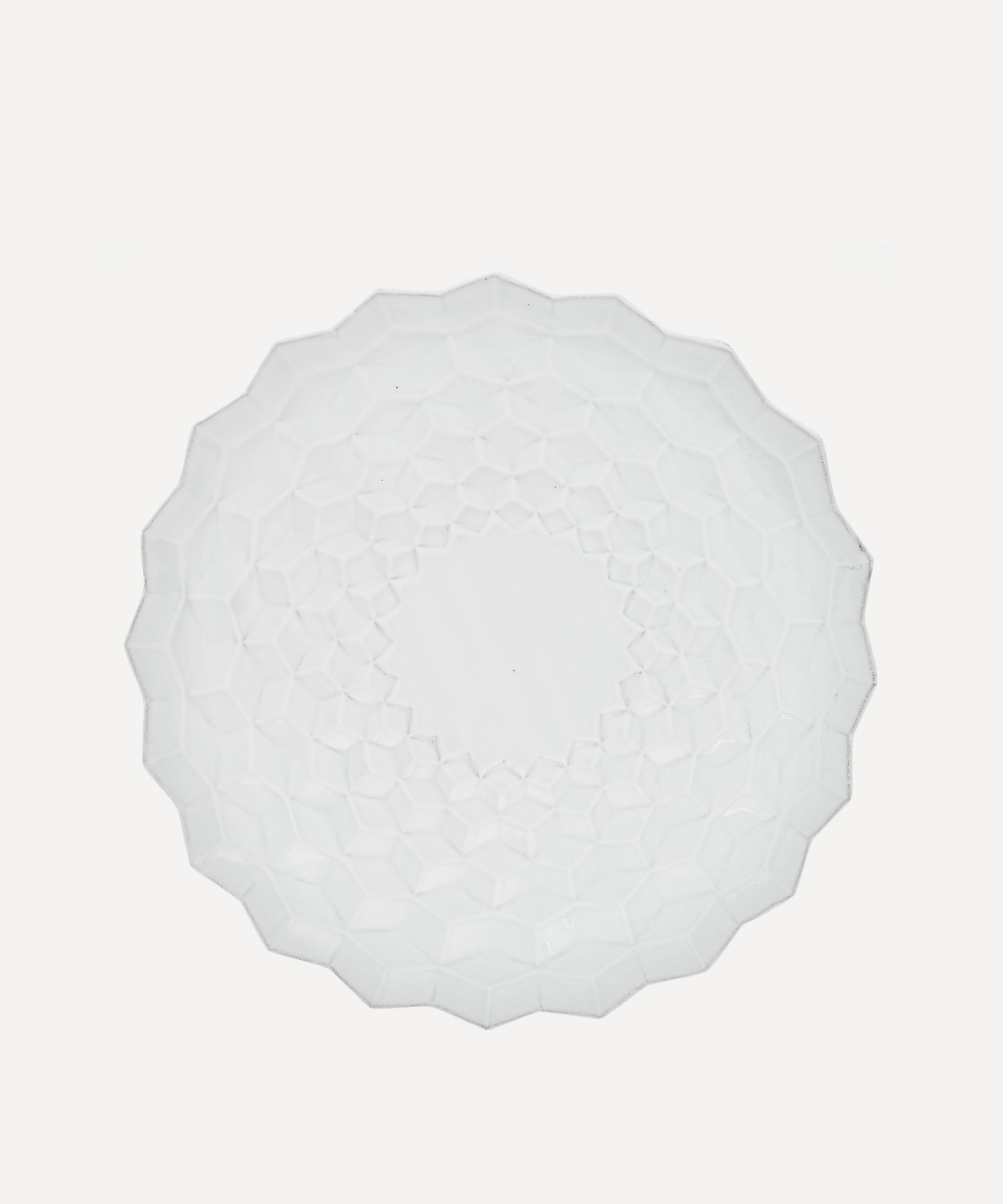 Astier de Villatte - Cube Round Platter image number 0