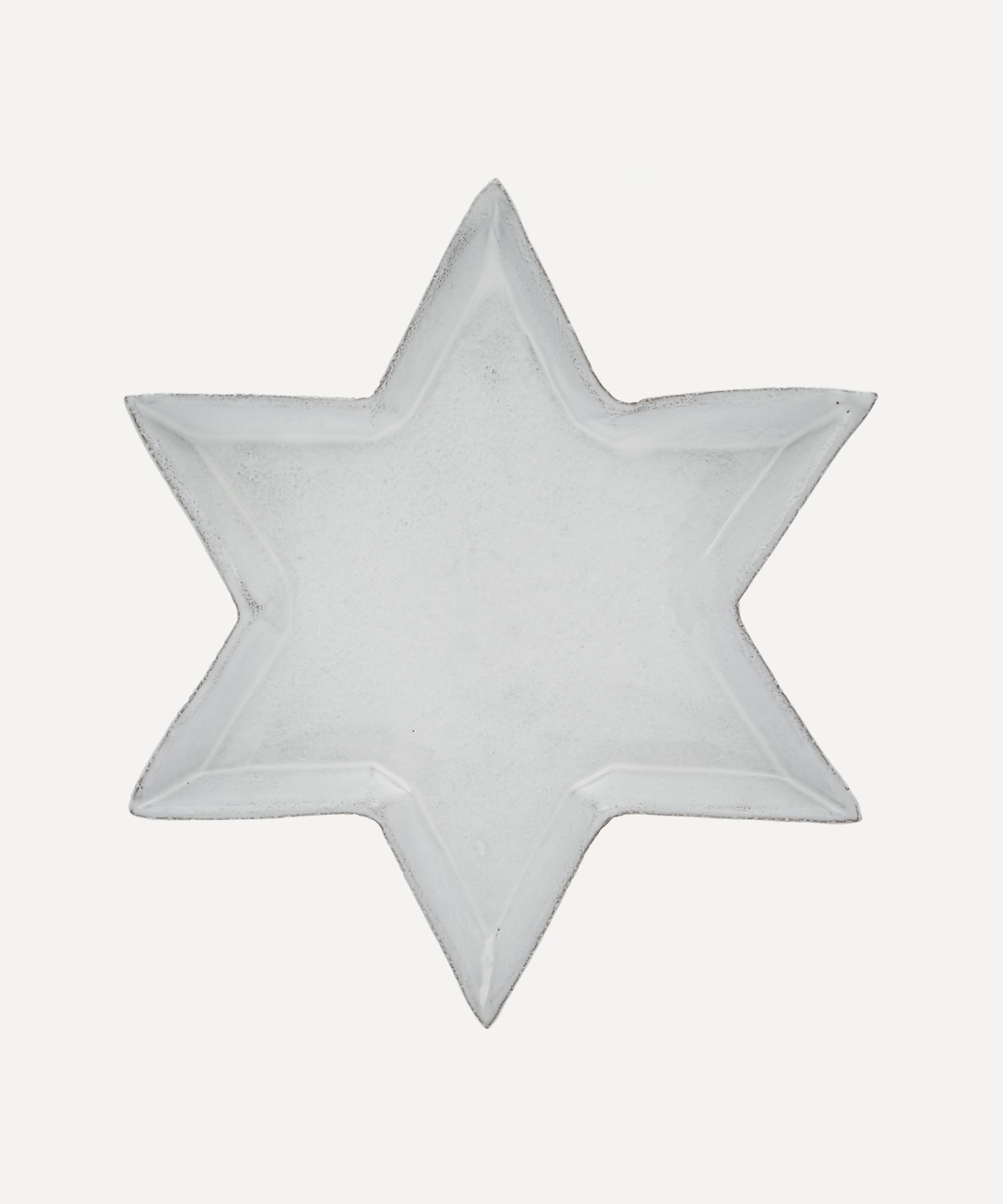 Astier de Villatte - Etoile Dessert Plate image number 0