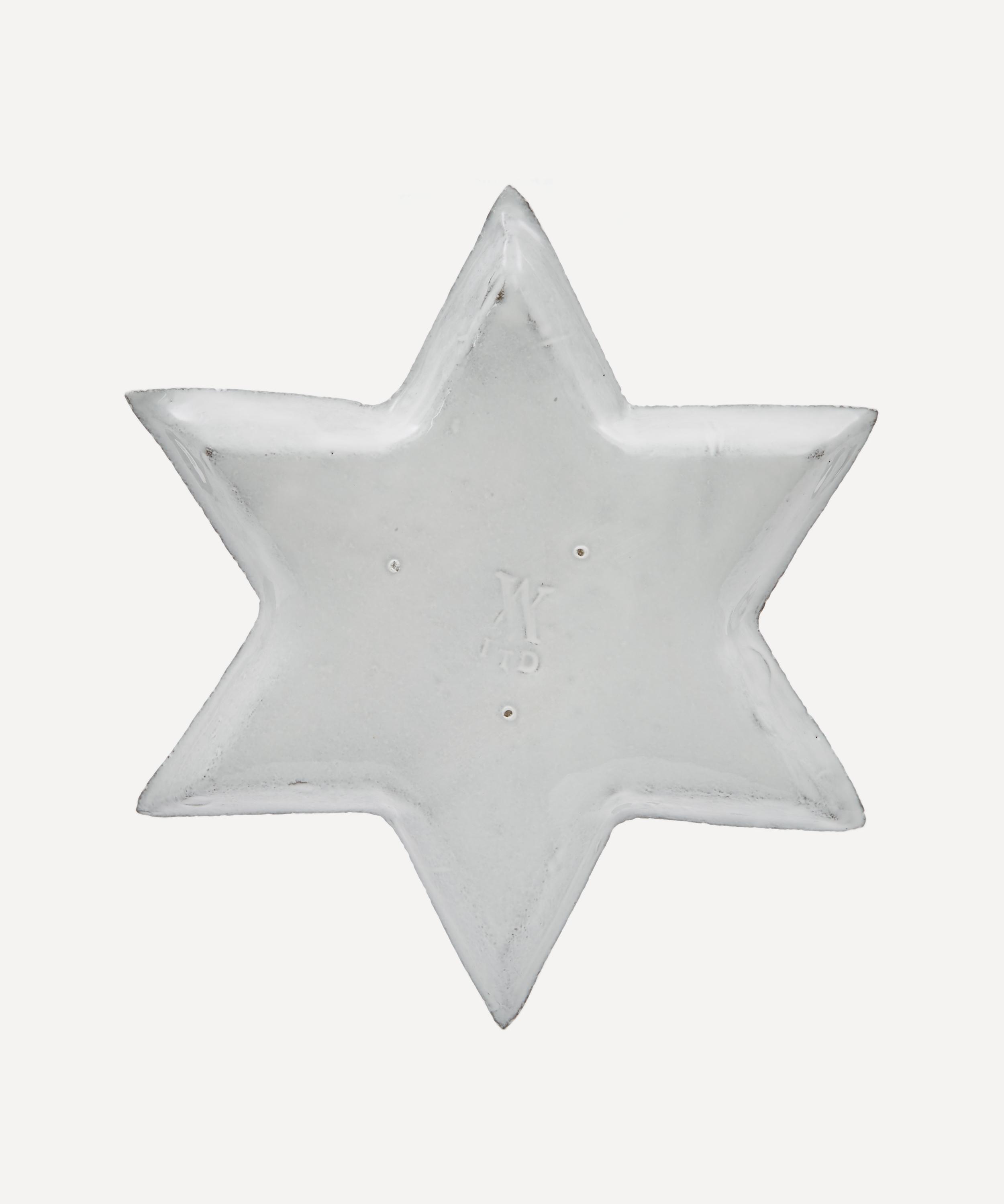Astier de Villatte - Etoile Dessert Plate image number 2