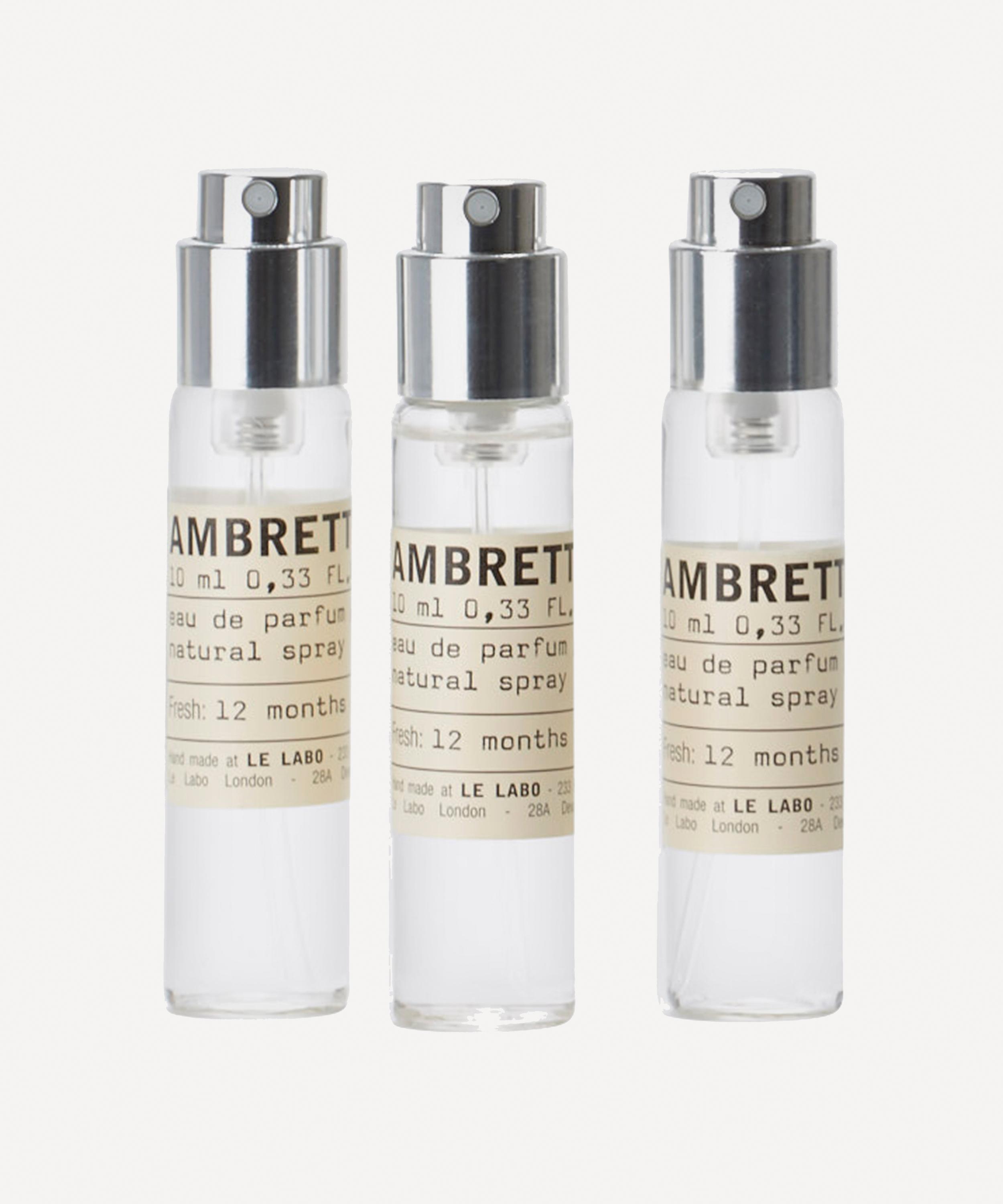 Le Labo Ambrette 9 Eau de Parfum Travel Tube Refills 3 x 10ml