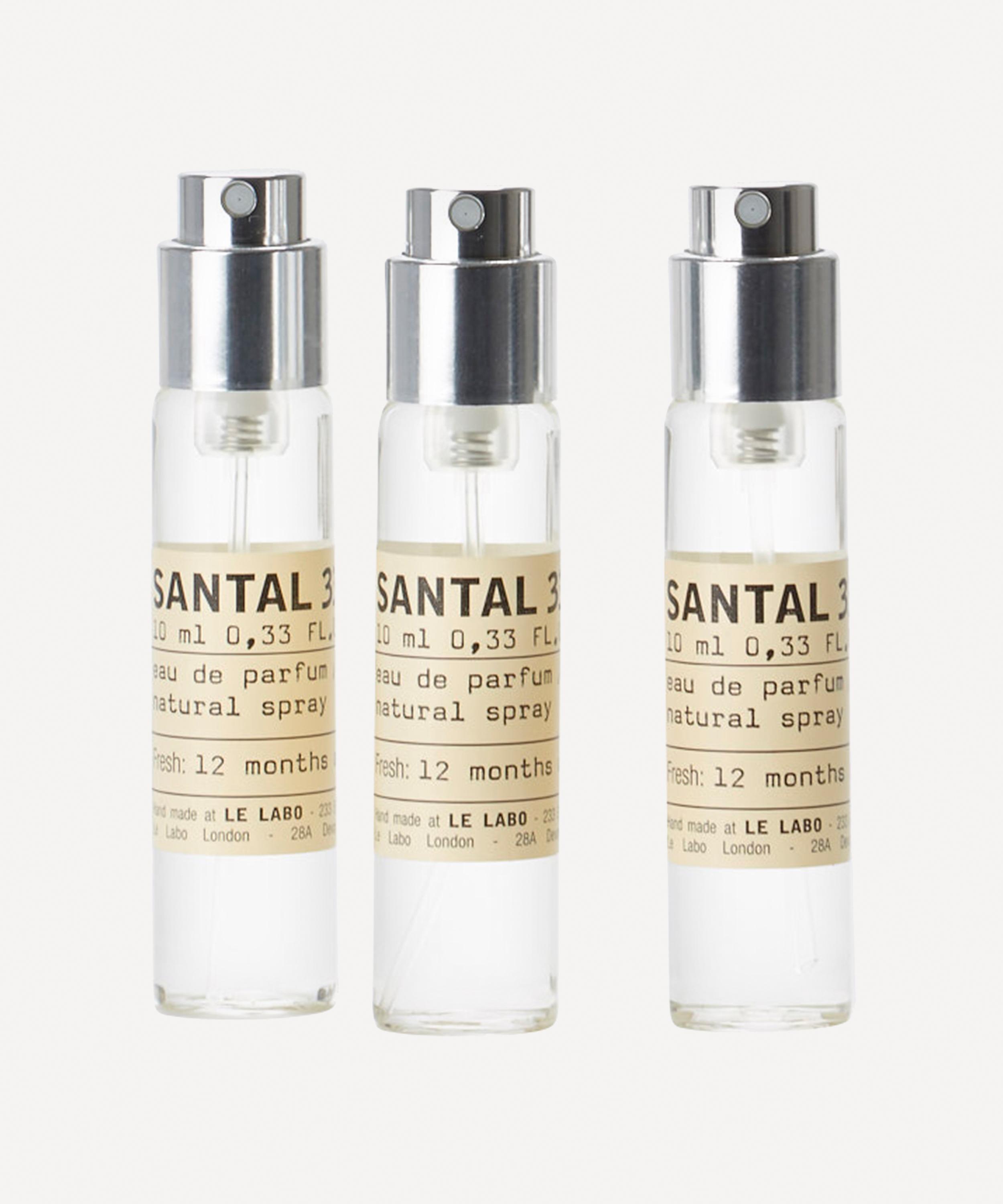 Le Labo Santal 33 Eau de Parfum Travel Tube Refills 3 x 10ml | Liberty