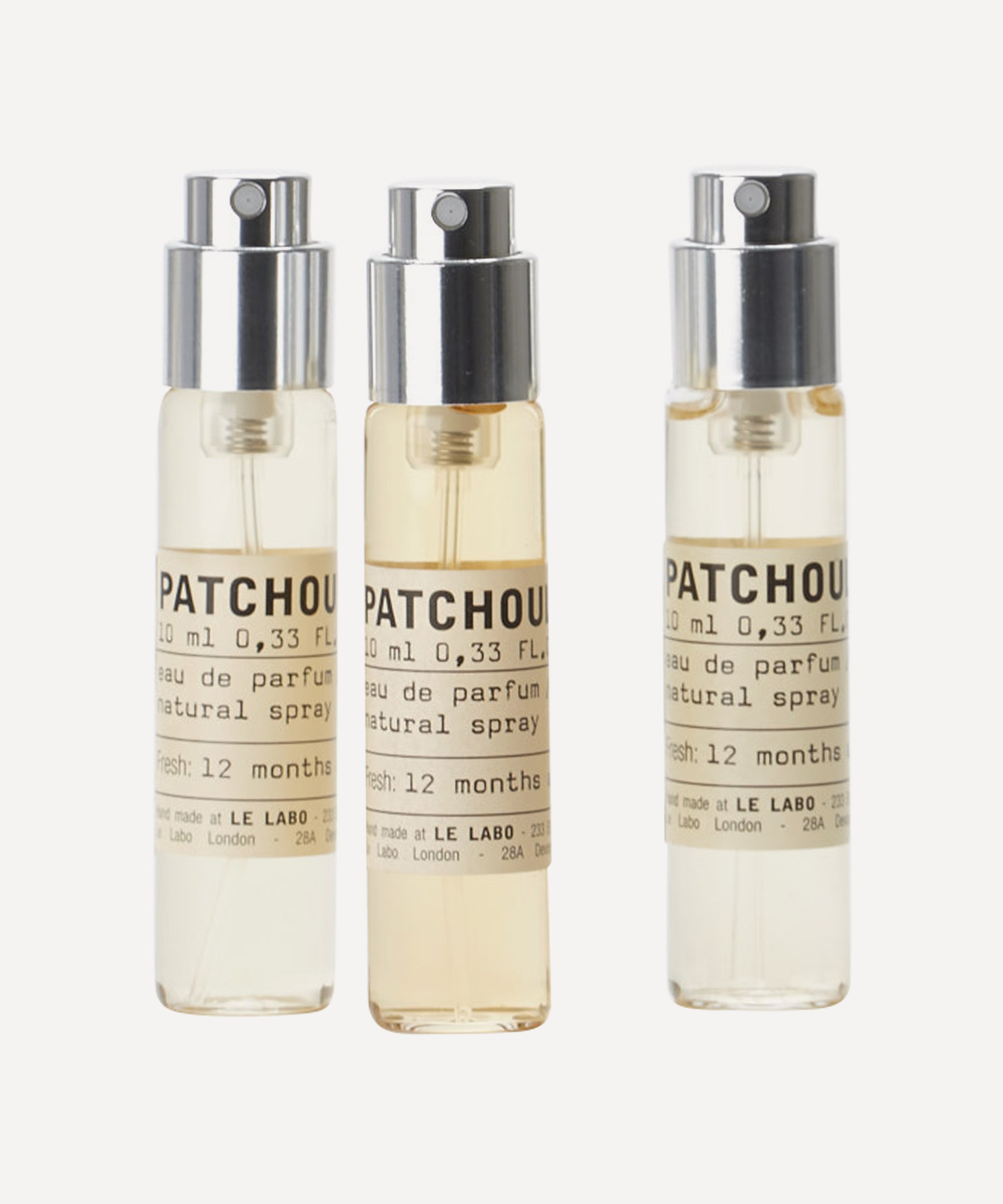 Le Labo - Patchouli 24 Eau de Parfum Travel Tube Refills 3 x 10ml image number 0