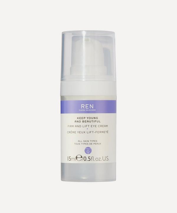 REN Clean Skincare - Keep Young and Beautiful Firm and Lift Eye Cream 15ml image number null