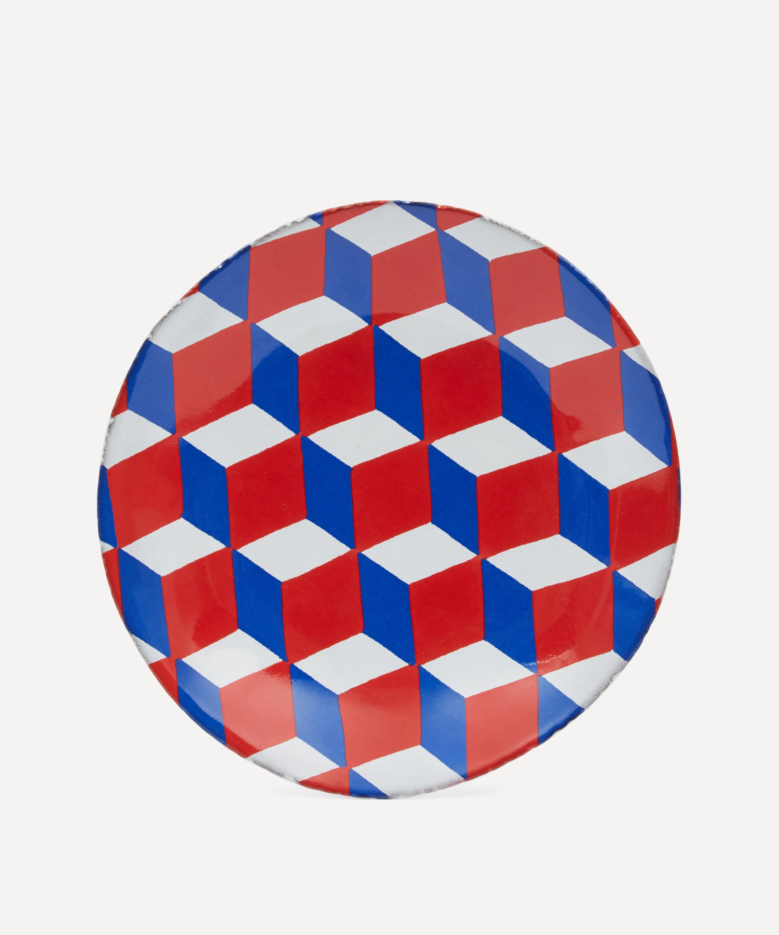 Astier de Villatte - Tricolore Saucer image number 0