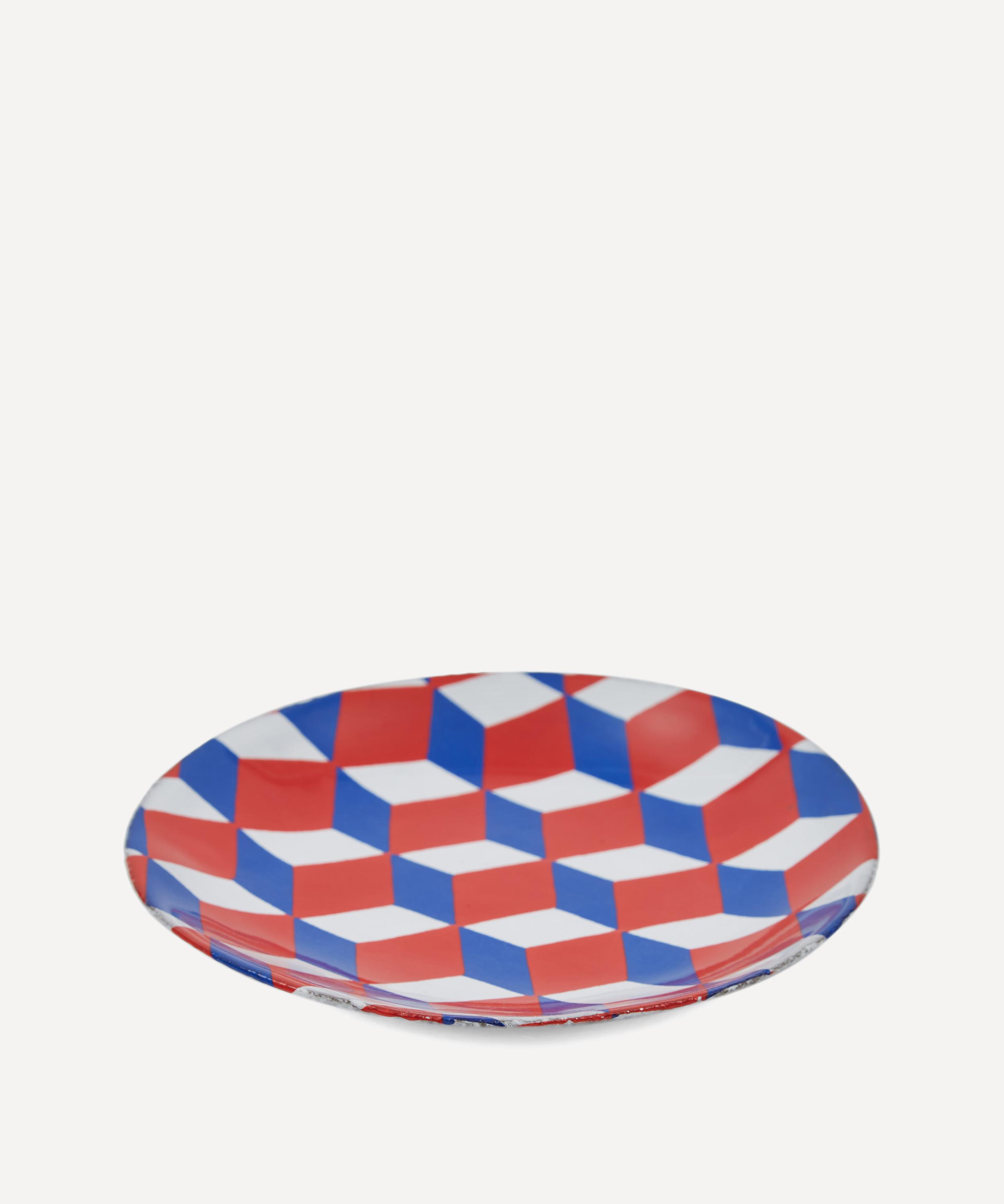 Astier de Villatte - Tricolore Saucer image number 1