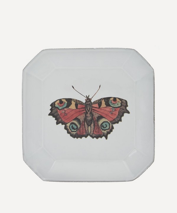 Astier de Villatte - Square Butterfly Plate image number null