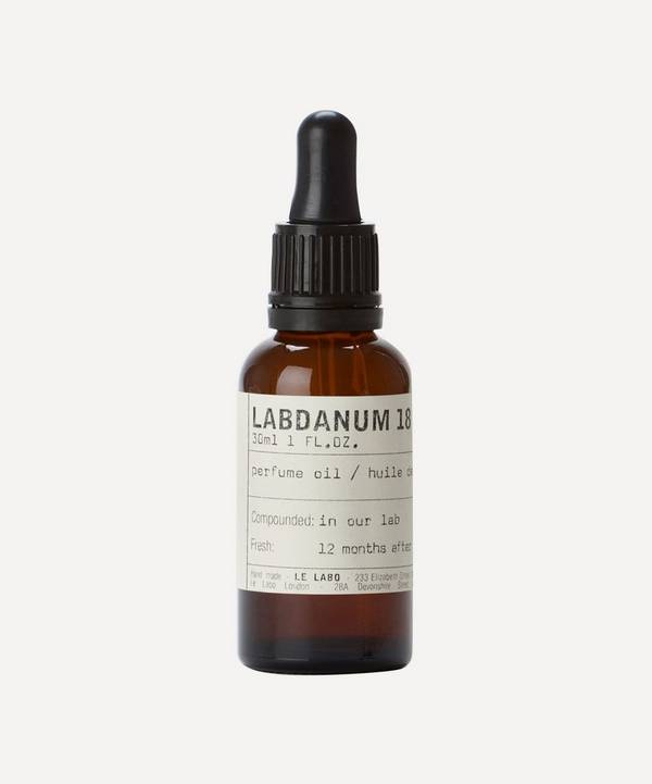 Le Labo - Labdanum 18 Perfume Oil 30ml image number 0