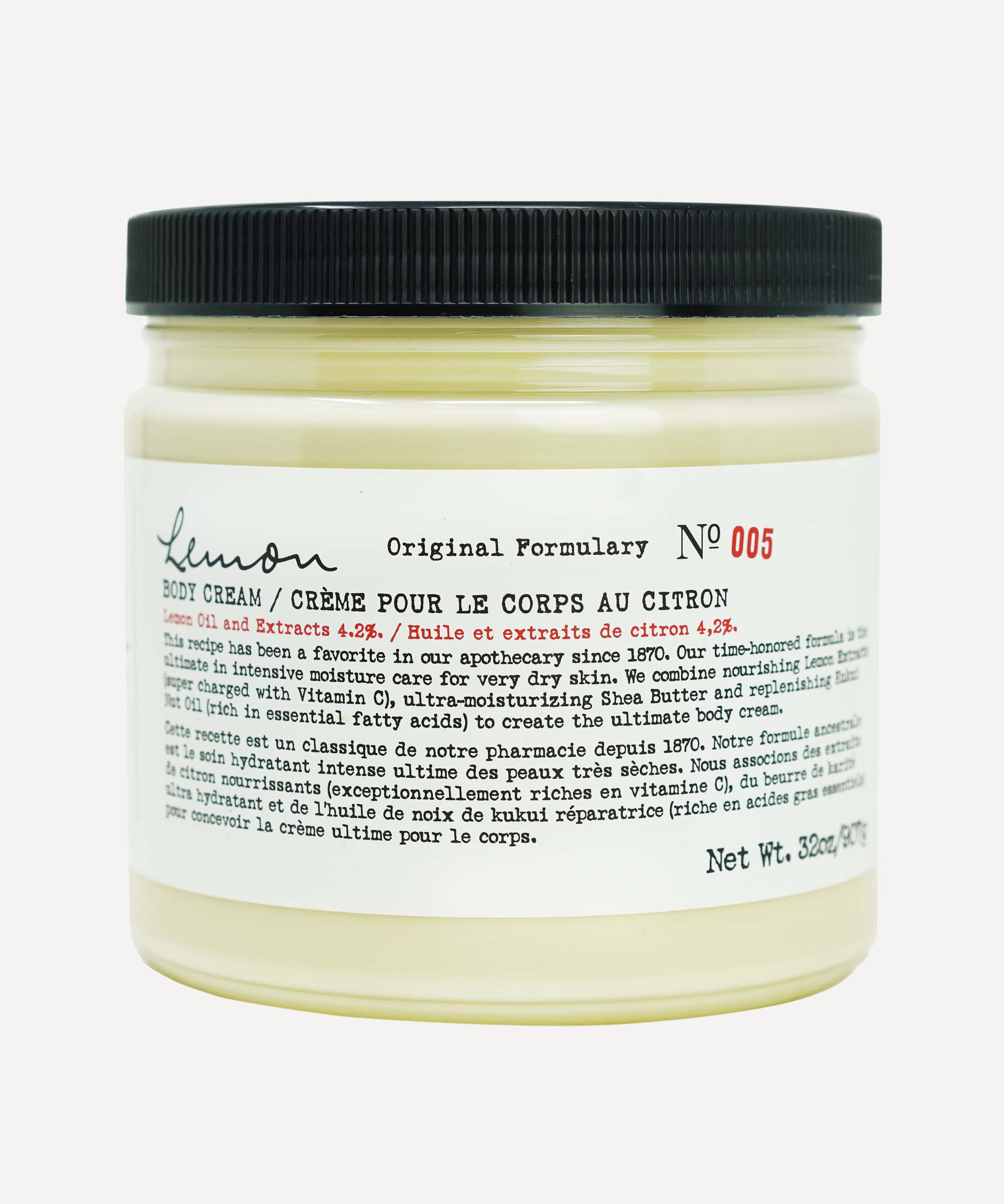 C.O. Bigelow - Lemon Body Cream No.005 907g image number 0