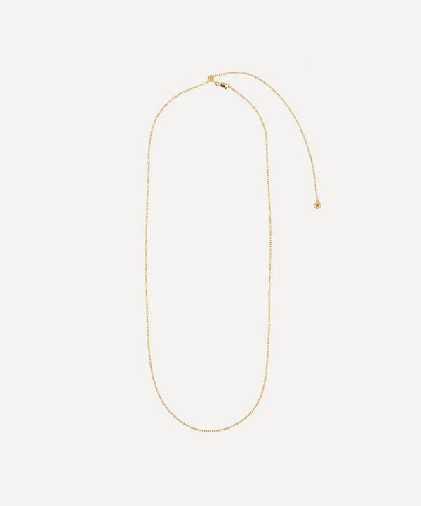 Monica Vinader - Gold Plated Vermeil Silver 32" Rolo Chain Necklace image number null