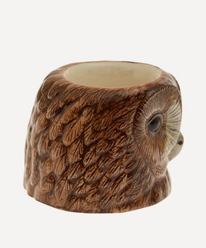 Quail - Tawny Owl Face Egg Cup image number 1