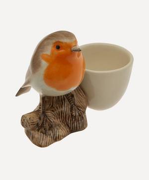 Perched Robin Egg Cup